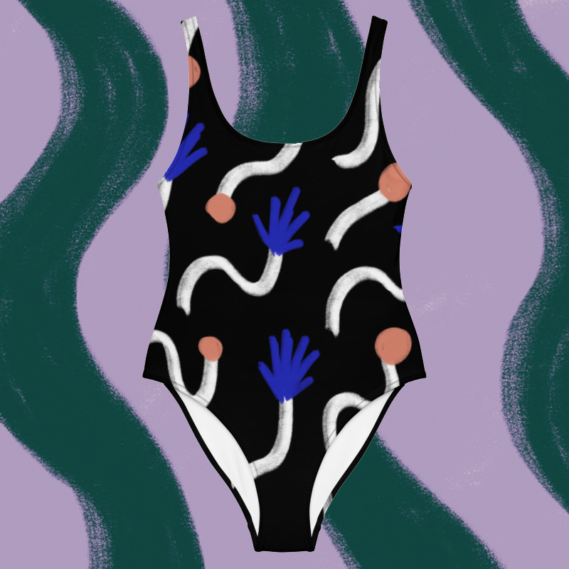 Maillot de bain une pièce "NoirA"