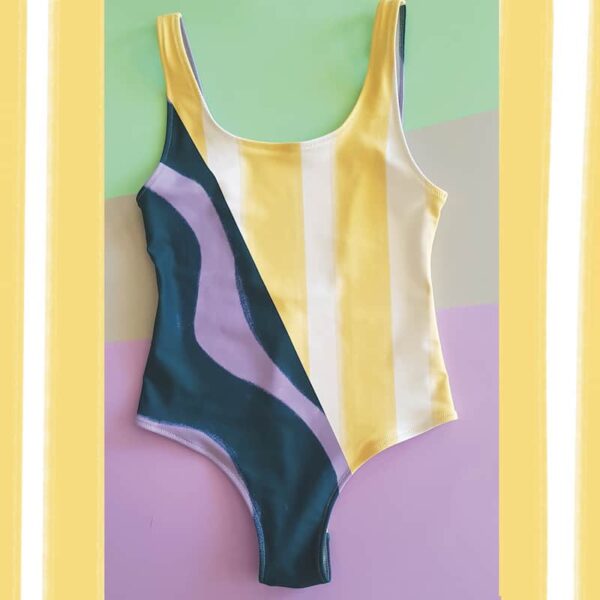 Maillot de bain une pièce "Jaune S"