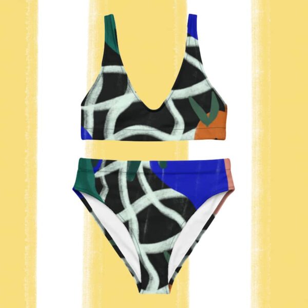 Maillot de bain deux pièces "Carreaux"