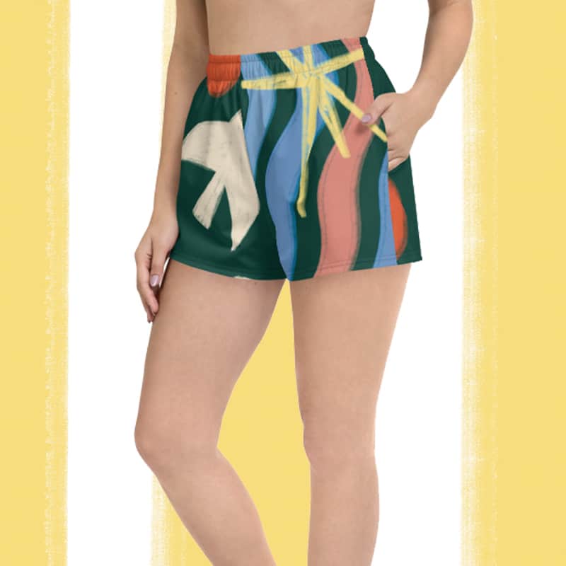 Short Unisex "Les mouettes" – Image 3