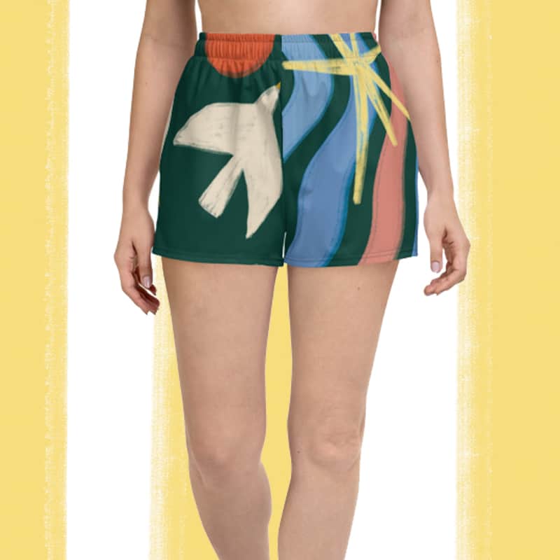 Short Unisex "Les mouettes"