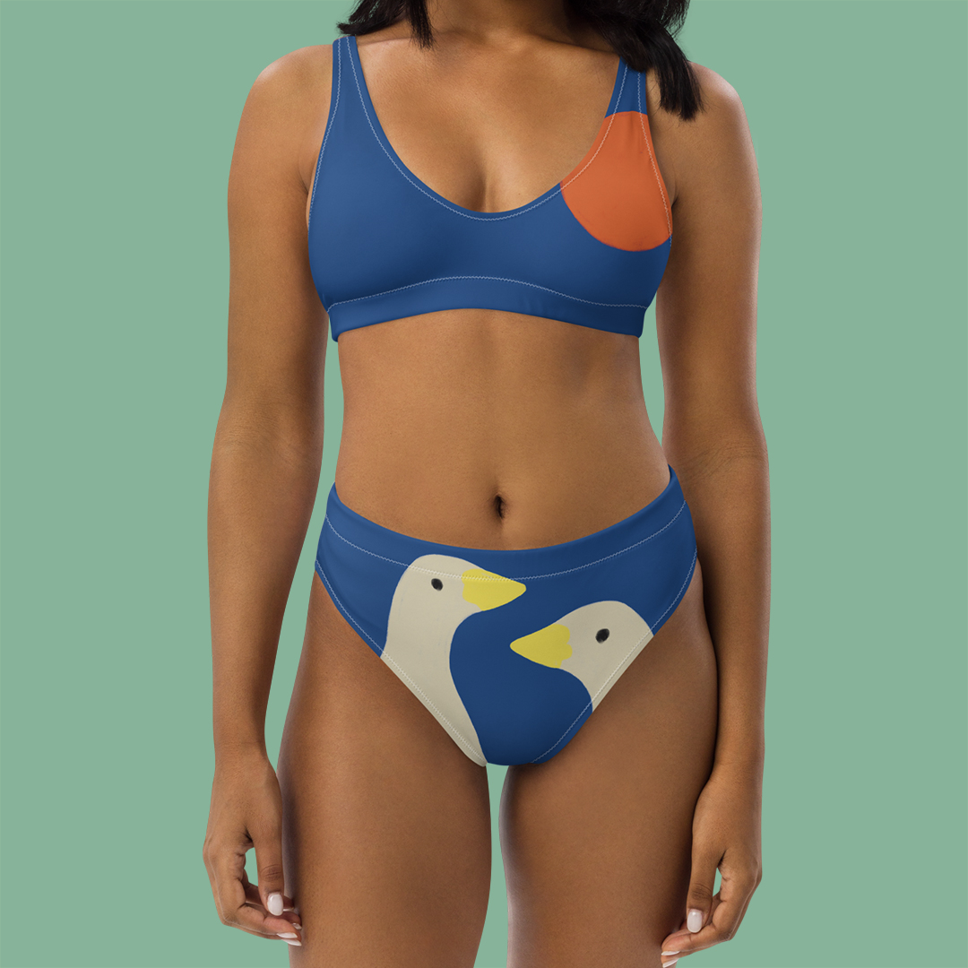 Maillot de bain deux pièces "Le jeu de l'oie" – Image 4