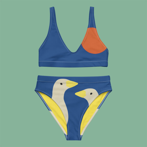 Maillot de bain deux pièces "Le jeu de l'oie"