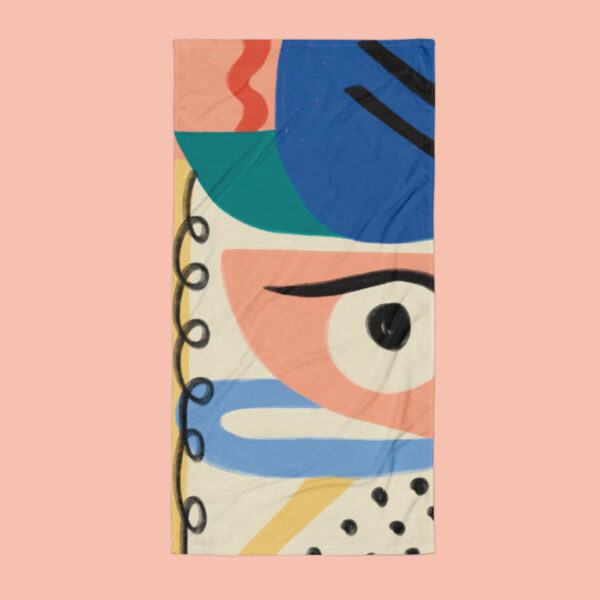Serviette de bain "Le bon oeil"