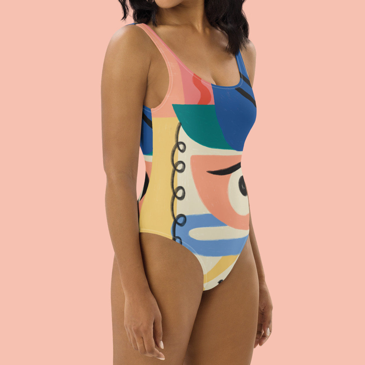Maillot de bain une pièce "le bon oeil" – Image 8