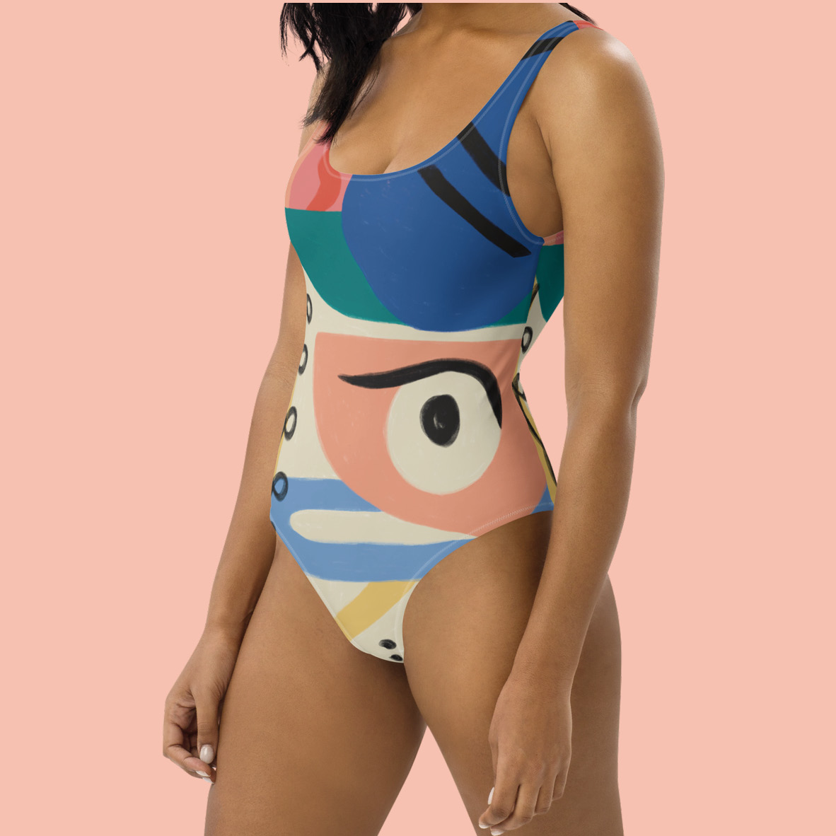 Maillot de bain une pièce "le bon oeil" – Image 6