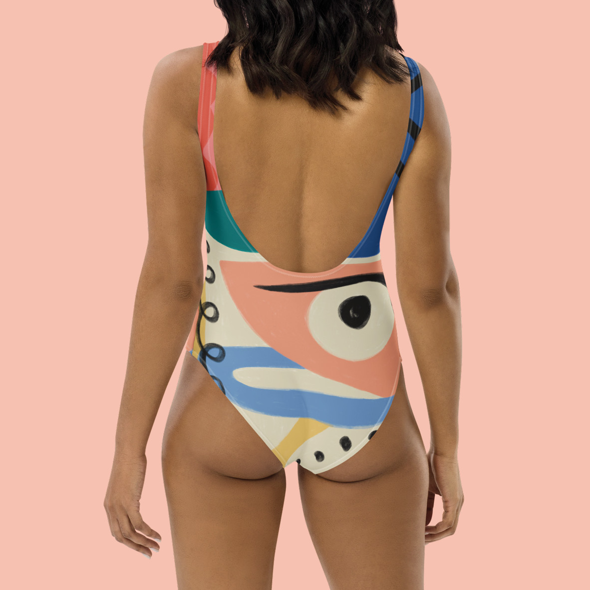 Maillot de bain une pièce "le bon oeil" – Image 7