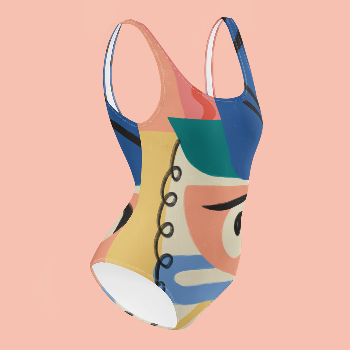 Maillot de bain une pièce "le bon oeil" – Image 4