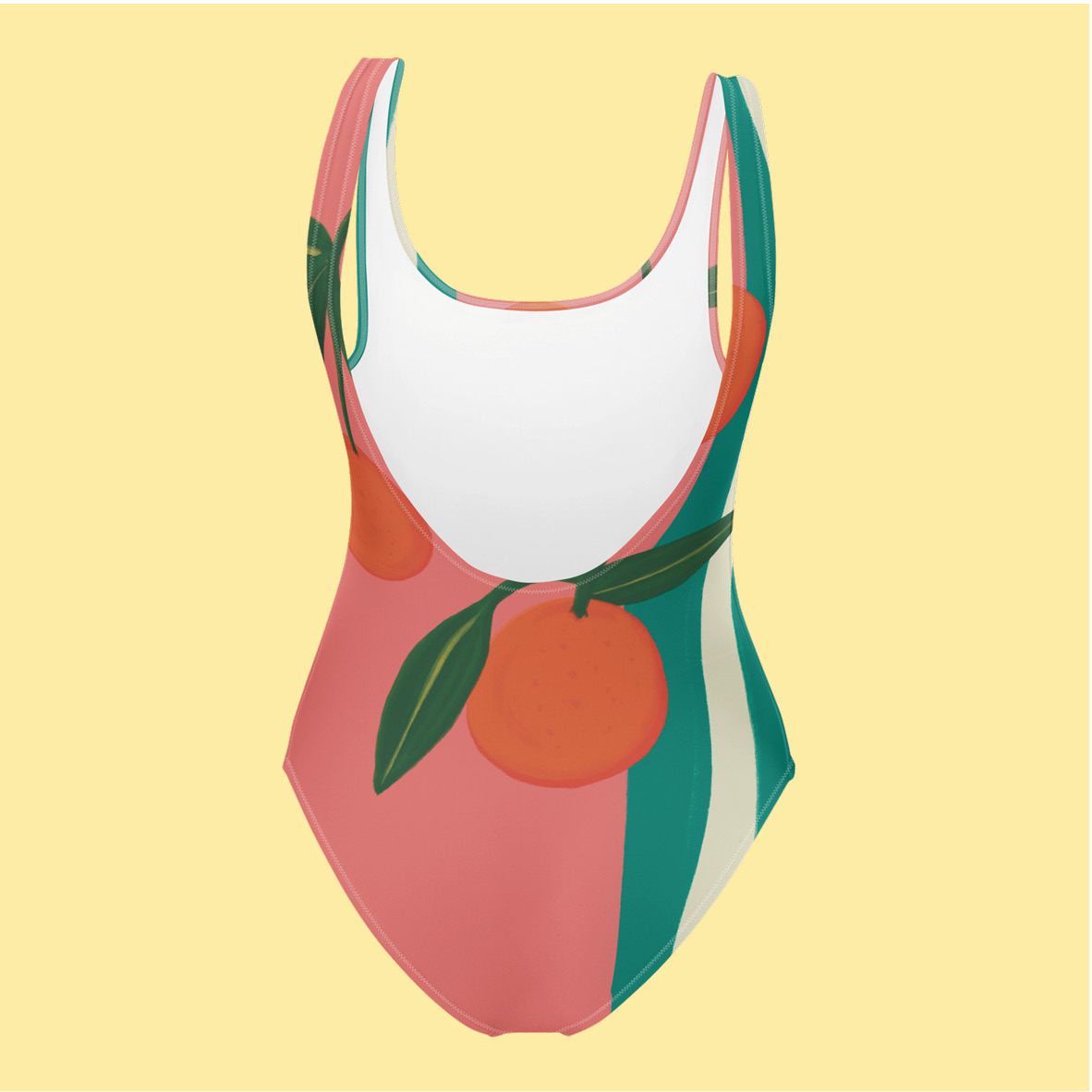 Maillot de bain une pièce "Les oranges rayées" – Image 5