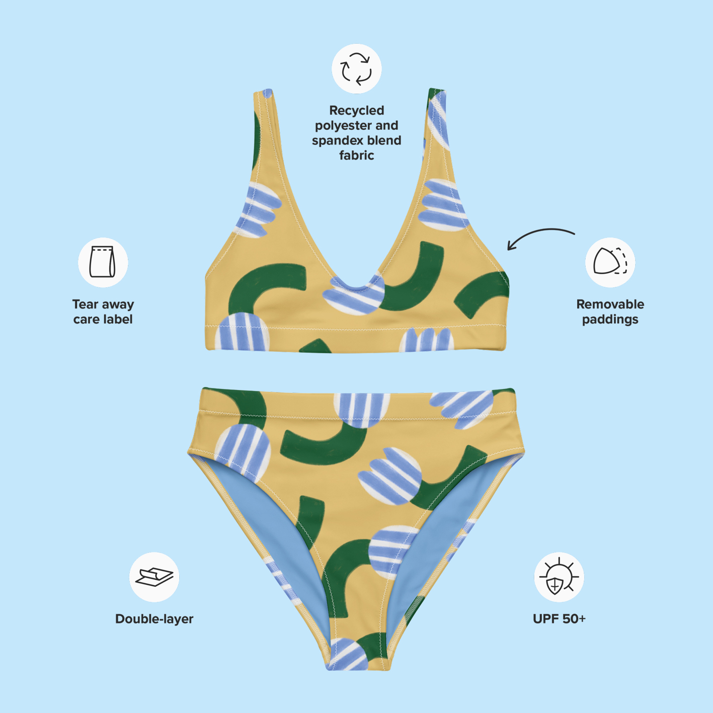 Maillot de bain deux pièces "La Tulipe" – Image 18
