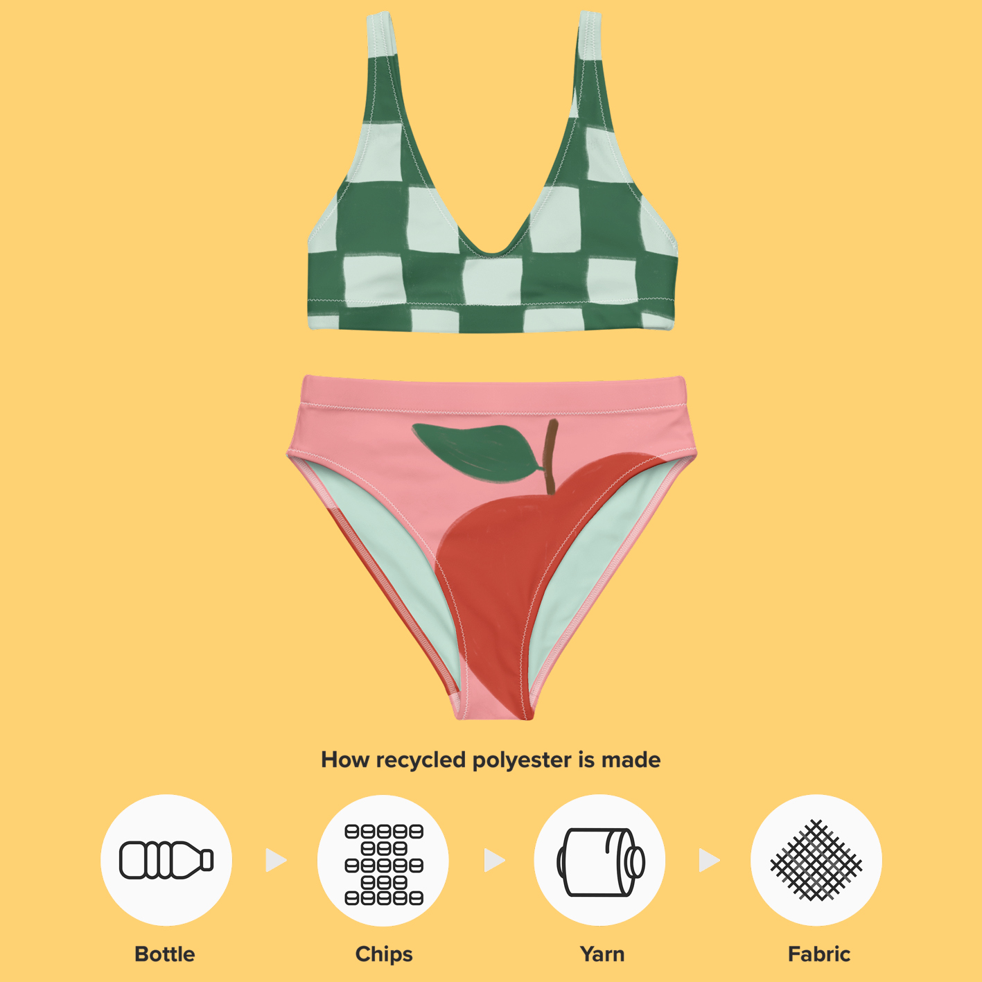 Maillot de bain deux pièces "La Pomme" – Image 20