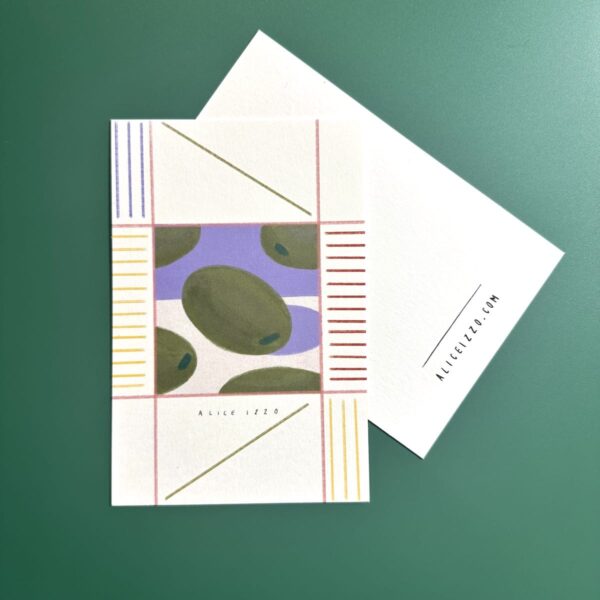 Carte A6 - Aceituna