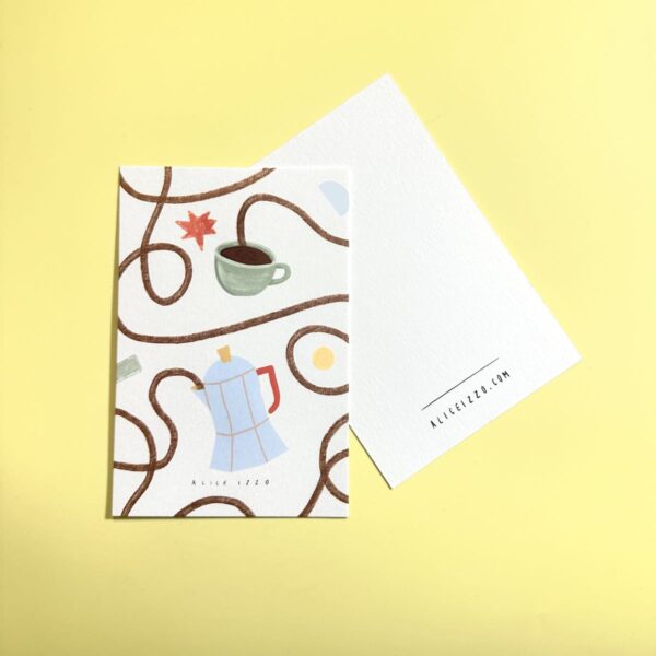Carte A6 - Café bailando