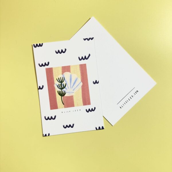 Carte A6 - Conchas