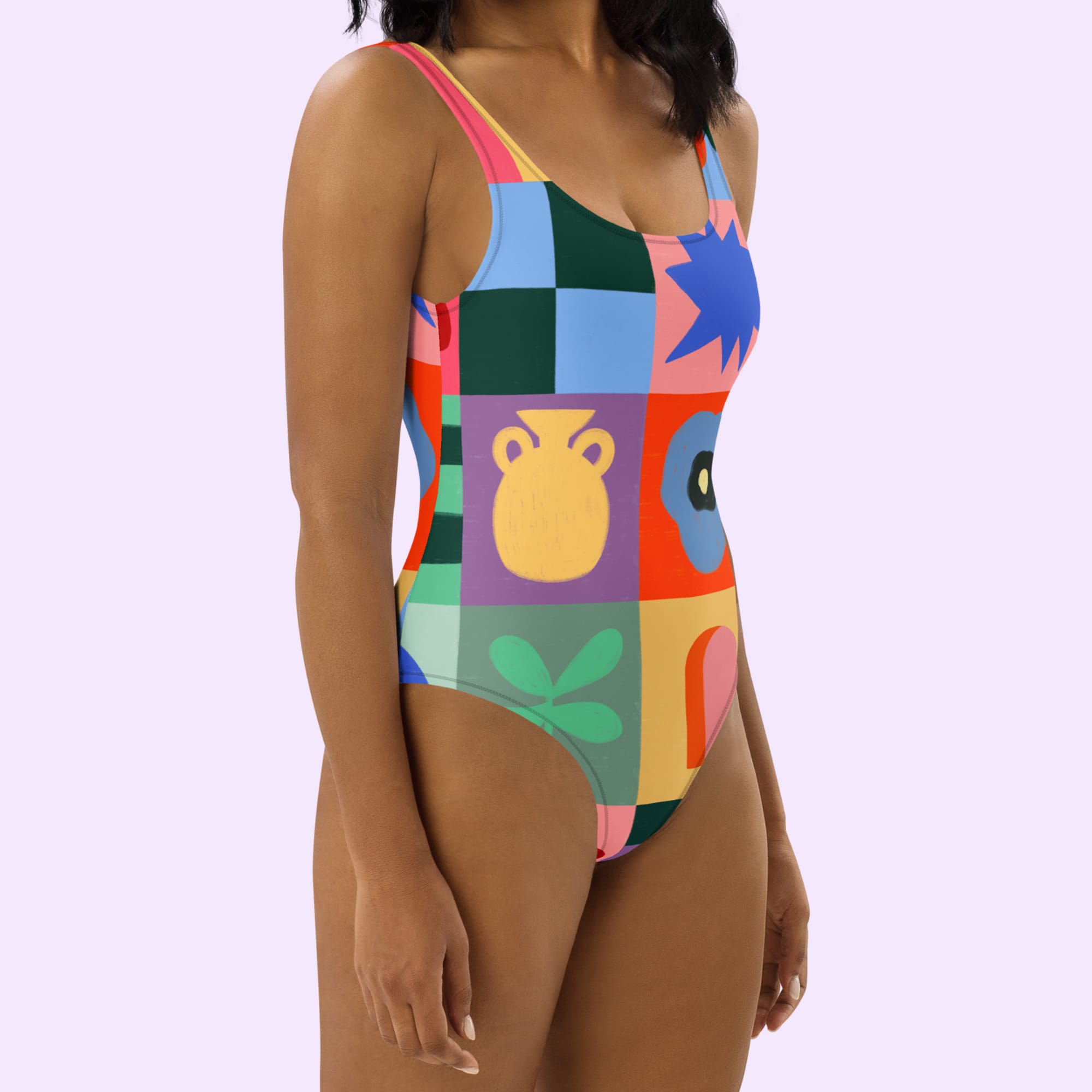 Maillot de bain une pièce Tomettes – Image 7