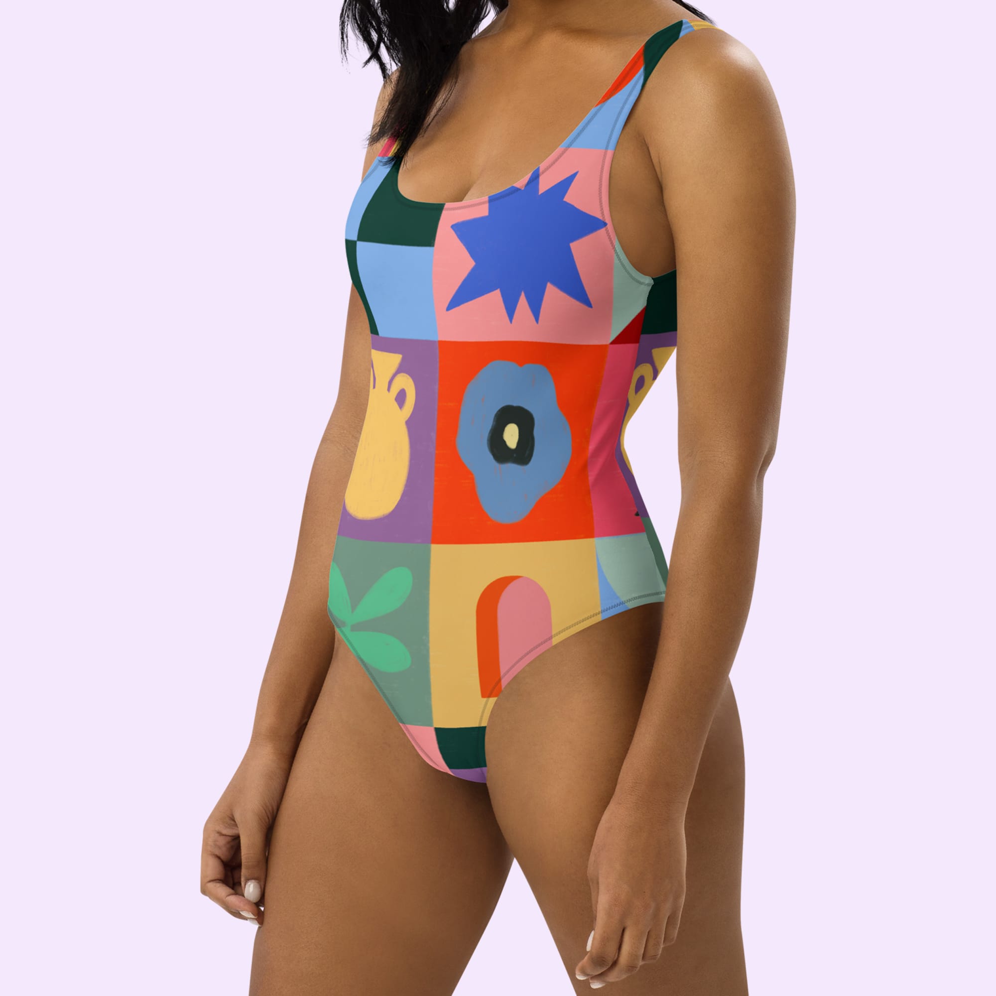 Maillot de bain une pièce Tomettes – Image 5