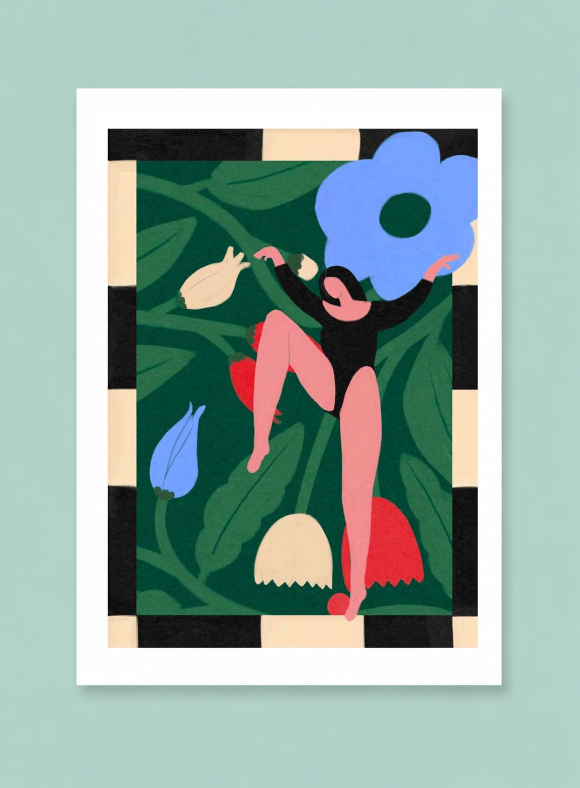danseuse aux fleurs