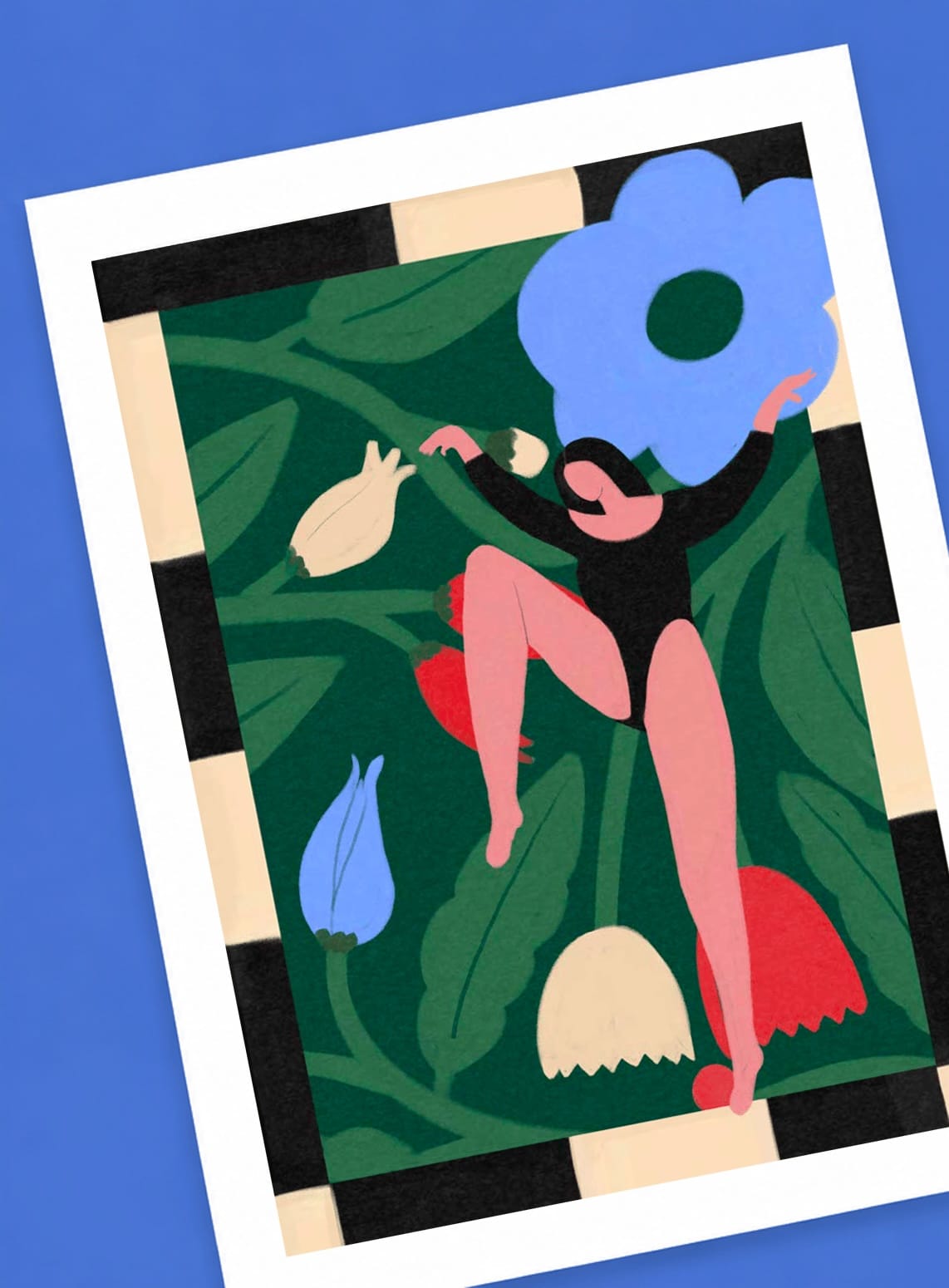 danseuse aux fleurs