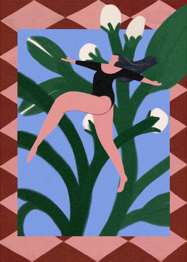 La danseuse aux fleurs (2ème)