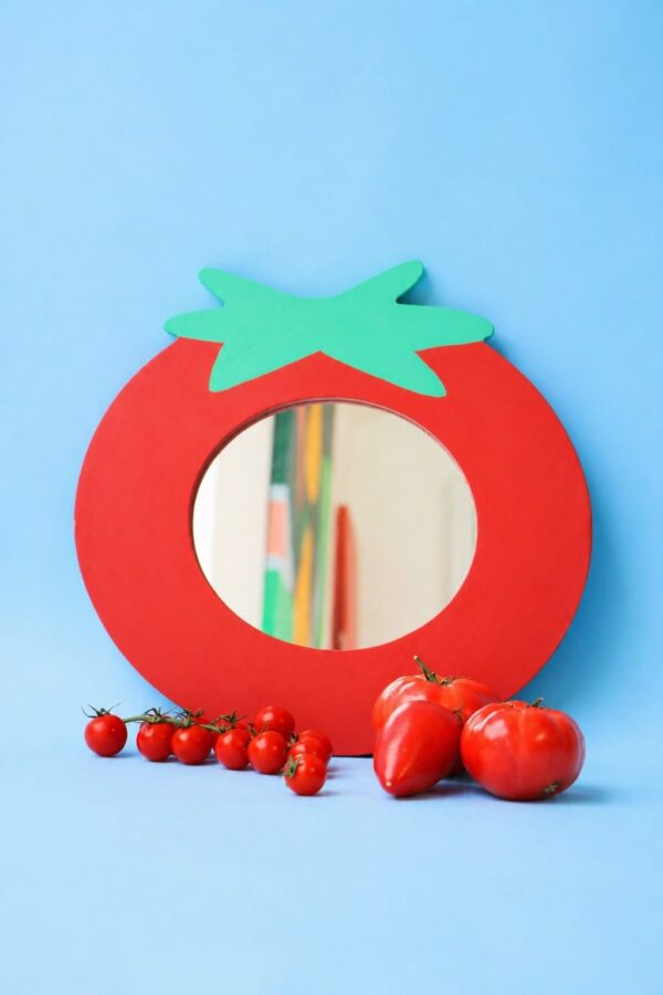 miroir tomate