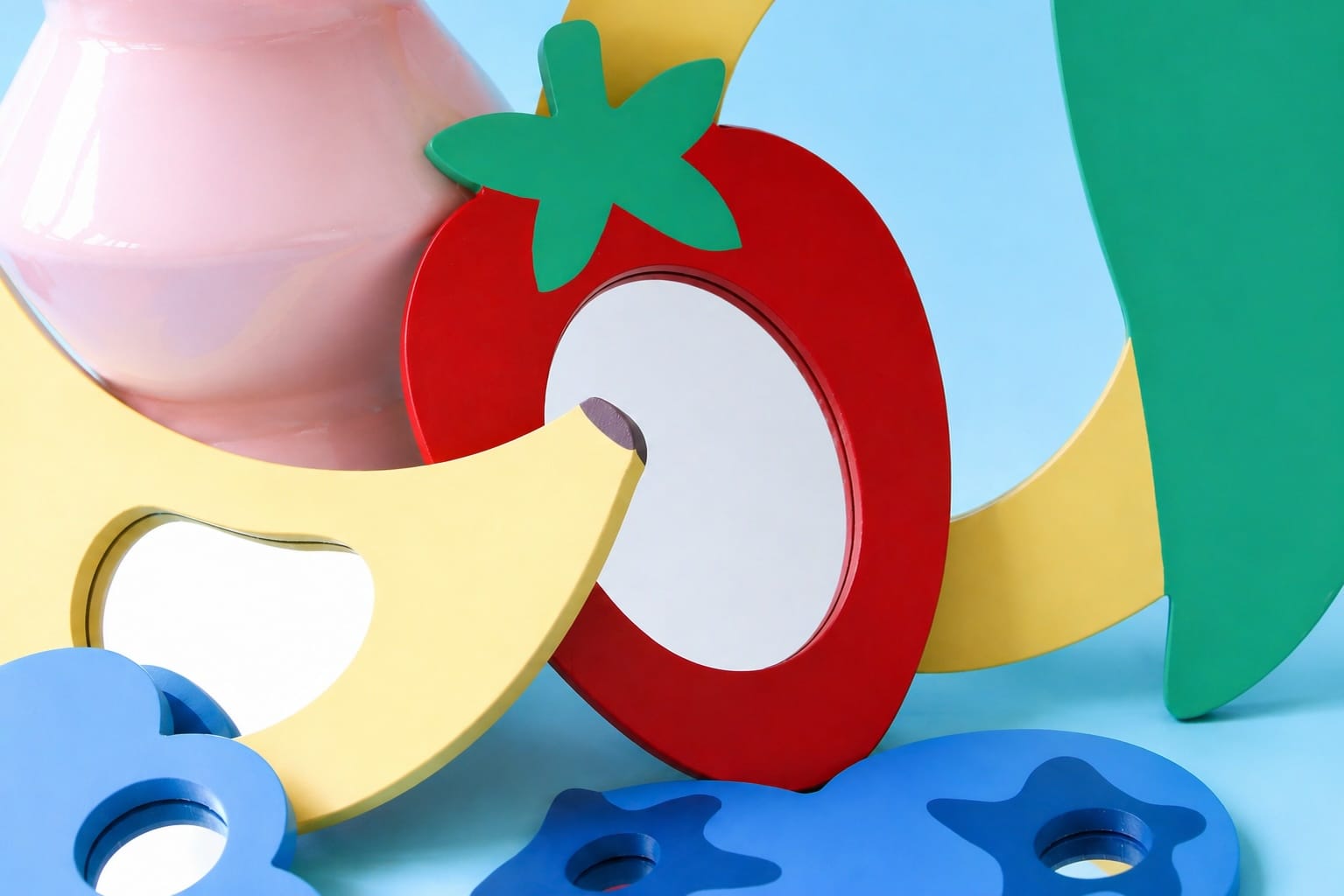 Miroir “La fraise” – Image 3